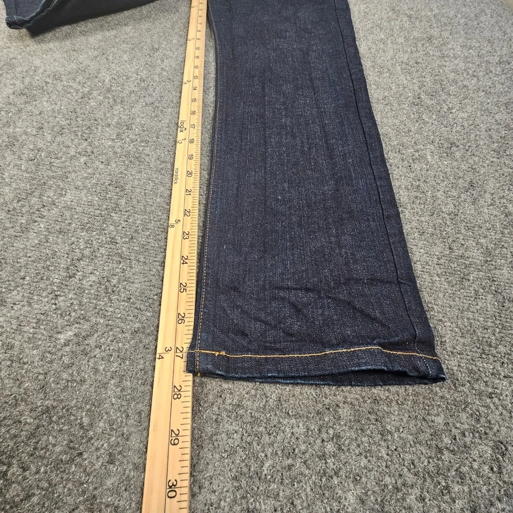 Mizzen+Main Mens Dark Wash Straight Leg Jeans Size 34 Made‎ in America